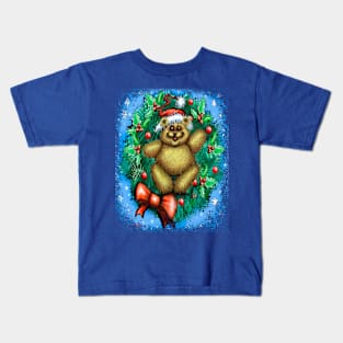 Christmas Bear Kids T-Shirt